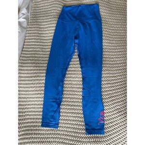 Soulcycle lululemon pipe dream blue 25” align pant